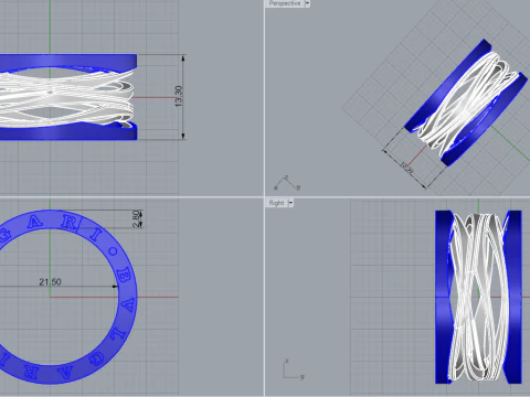 Ring 51548 3D Model