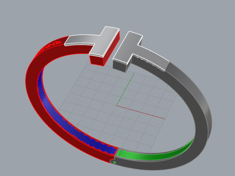 Bracelet 51535 Modello 3D