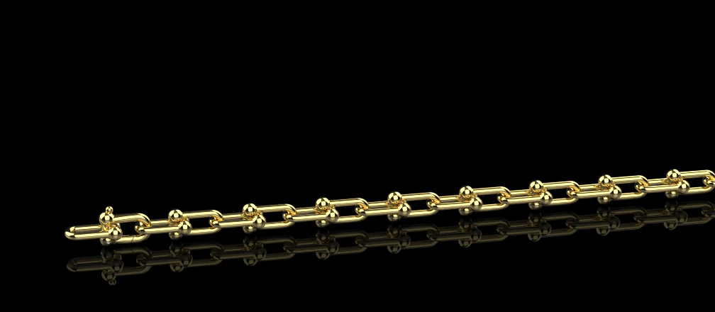Chain 51449 3D Model .c4d .max .obj .3ds .fbx .stl .blend 