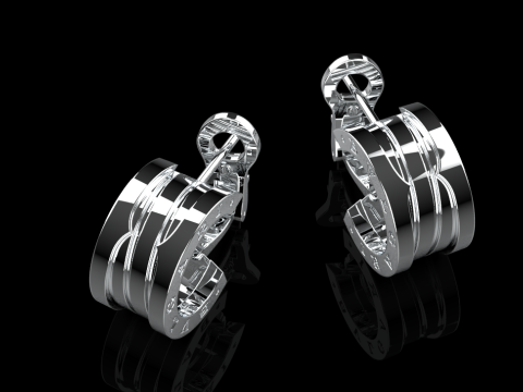 Earrings 51451 3D Model