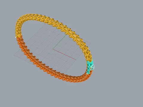 Bracelet 51409 3D Model