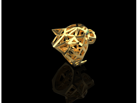 Panther Ring 51323 Modello 3D