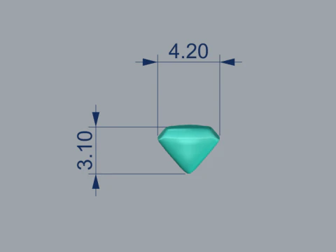 Panther Ring 51323 3D Model