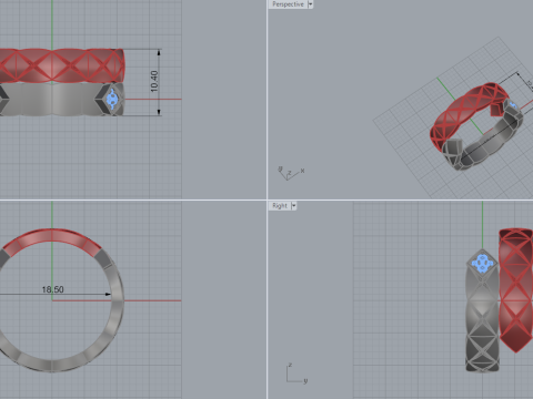 Rings 51307 3D Model