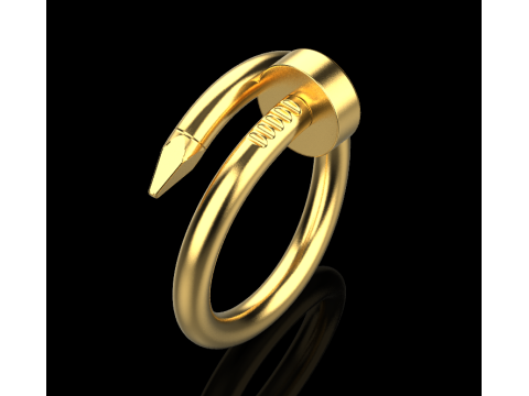 Nail Ring 51255 3D Model