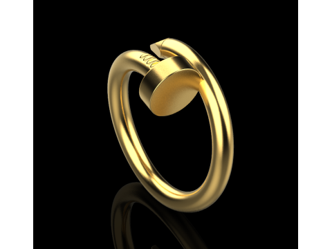 Nail Ring 51255 3D Model