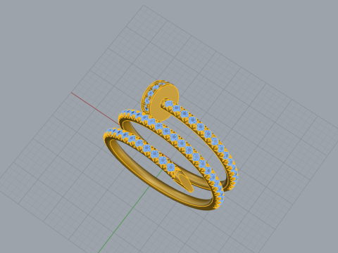 Ring 51254 Modello 3D