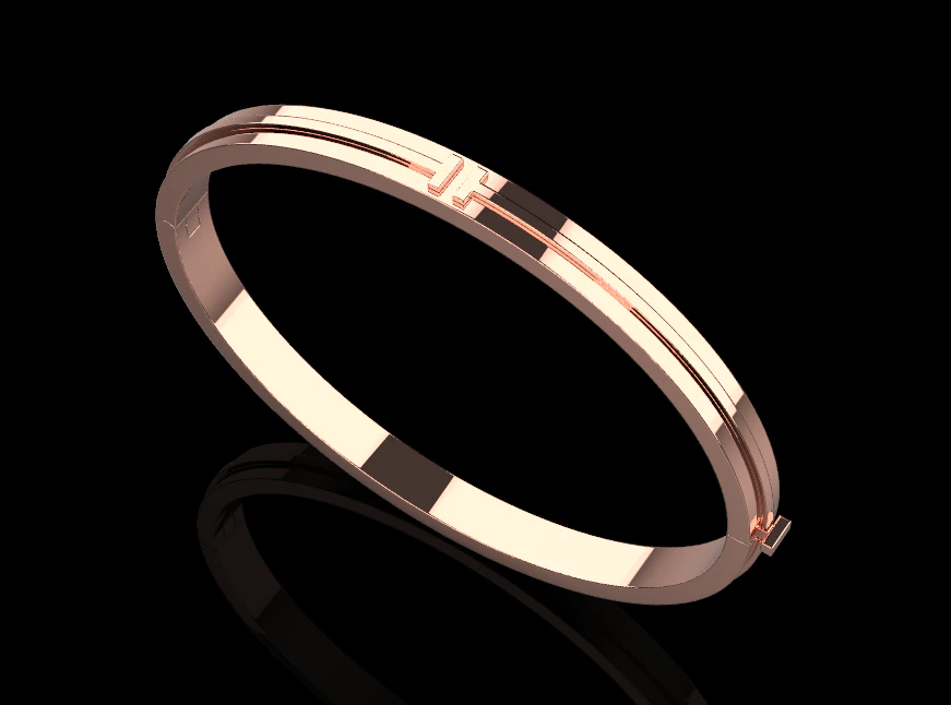 Bracelet 51237 3D Model .c4d .max .obj .3ds .fbx .stl .blend