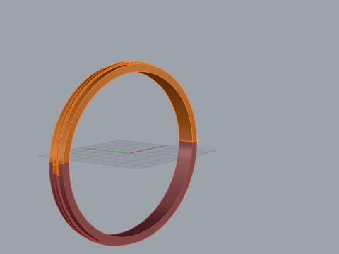 Bracelet 51237 3D Model