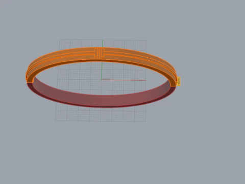 Bracelet 51237 3D Model