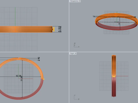 Bracelet 51237 3D Model