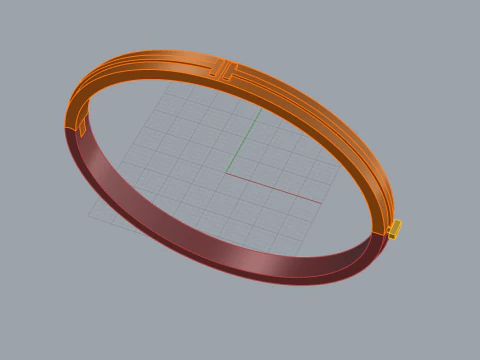 Bracelet 51237 3D Model