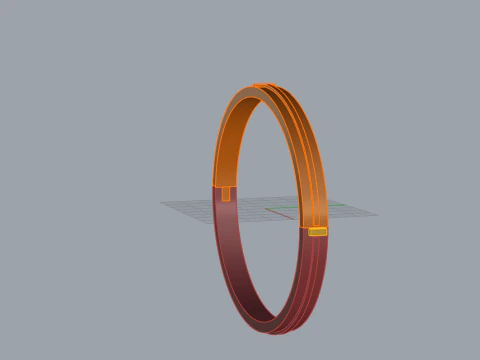 Bracelet 51237 3D Model