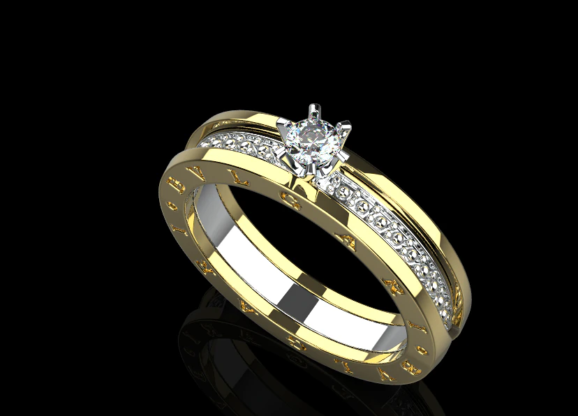 Ring 51197 3D Model .c4d .max .obj .3ds .fbx .stl .blend 