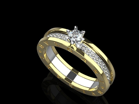 Anello 51197 Modello 3D