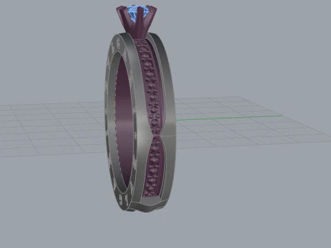 Ring 51197 3D Model