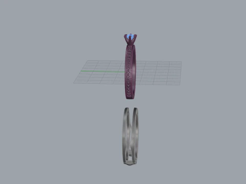 Ring 51197 3D Model