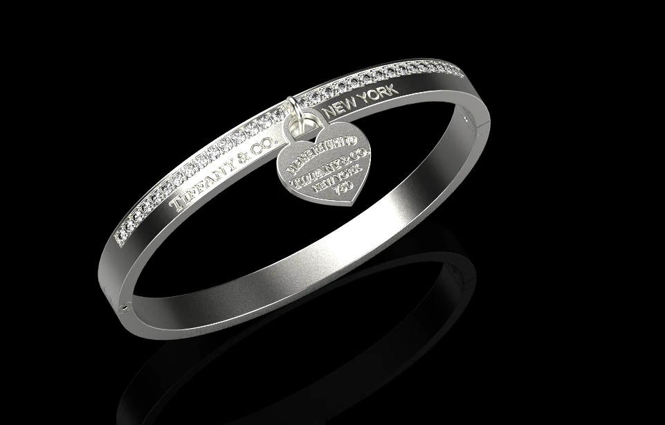 Bracelet 51176 3D Model .c4d .max .obj .3ds .fbx .stl .blend 