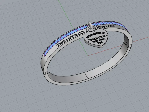 Bracelet 51176 3D Model