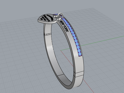 Bracelet 51176 3D 模型