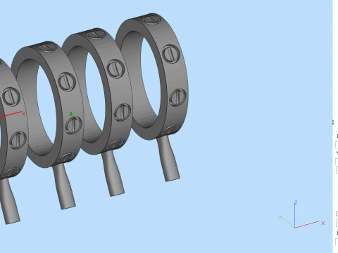 Pendant 51151 3D Model