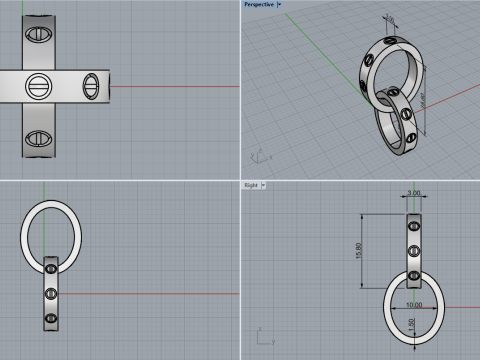 Pendant 51151 Modèle 3D