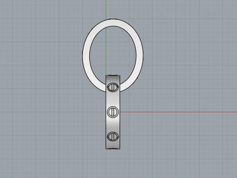 Pendant 51151 3D Model