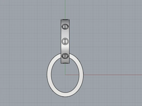 Pendant 51151 3D Model