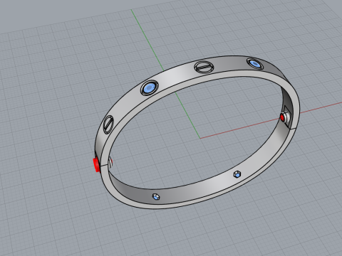 Pendant 51137 3D Model