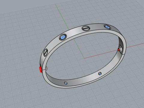 Pendant 51137 3D Model