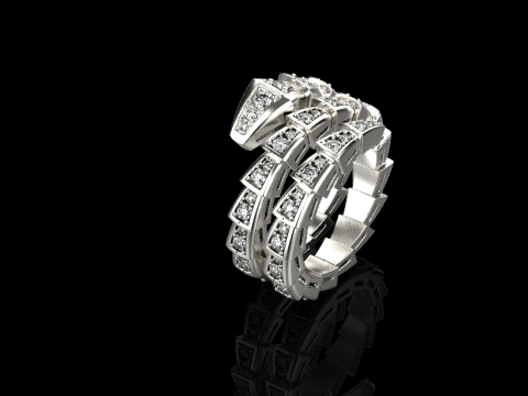 Serpent Ring 51111 Modello 3D