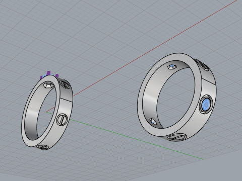 Rings 51038 3D Model