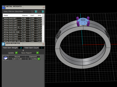 Rings 51038 3D Model