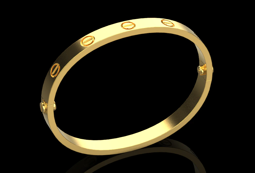Bracelet 51036 3D Model .c4d .max .obj .3ds .fbx .stl .blend 