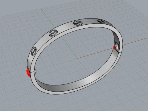Bracelet 51036 3D Model