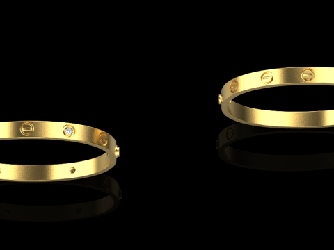 Bracelets 51022 3D 模型