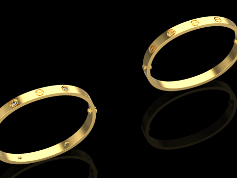 Bracelets 51022 Modelo 3D