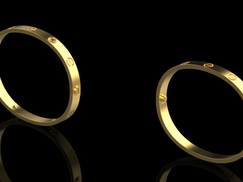 Bracelets 51022 3D Model