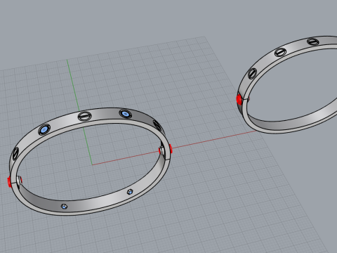 Bracelets 51022 Modelo 3D