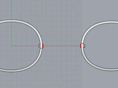 Bracelets 51022 3D Model