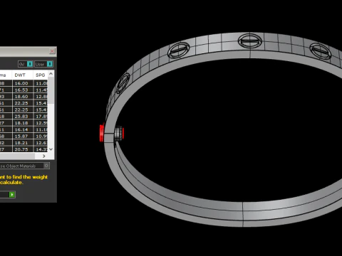 Bracelets 51022 3D Model