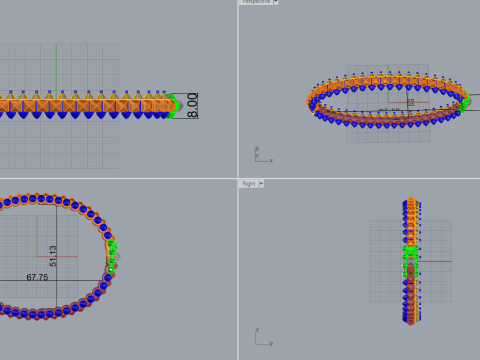 Bracelet 31001 3D Model