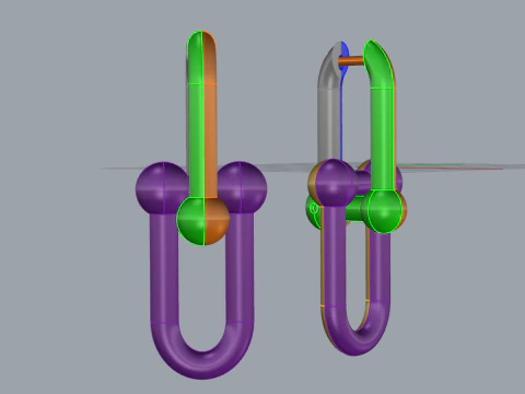 Earrings 30597 3D Model