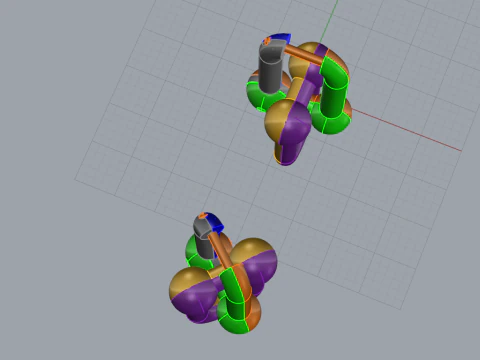 Earrings 30597 3D Model