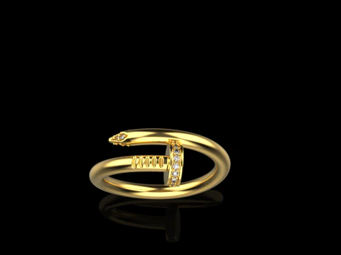 Кільце для цвяха 30525 3D Модель