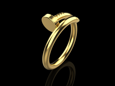 Nail Ring 30490 3D Model