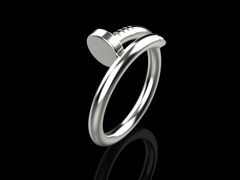 Nail Ring 30490 3D मॉडल