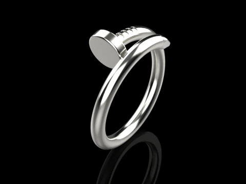 Nail Ring 30490 3D Model