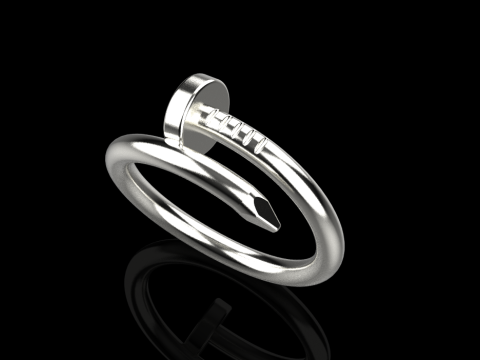 Nail Ring 30490 3D मॉडल