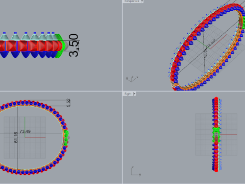 Bracelet 30498 Modelo 3D